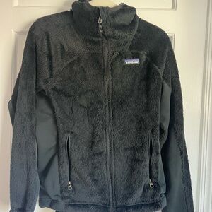 Patagonia Women's Cozy Black Fleece Jacket
